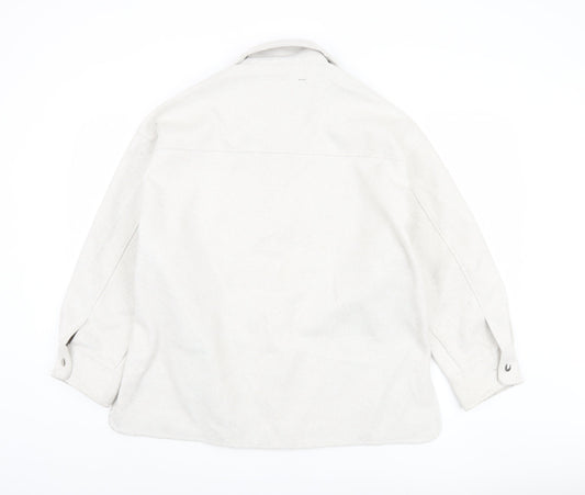 Womens UK Size 12 Zara Grey Basic Jacket