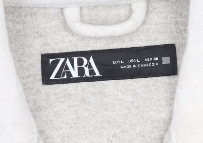 Womens UK Size 12 Zara Grey Basic Jacket