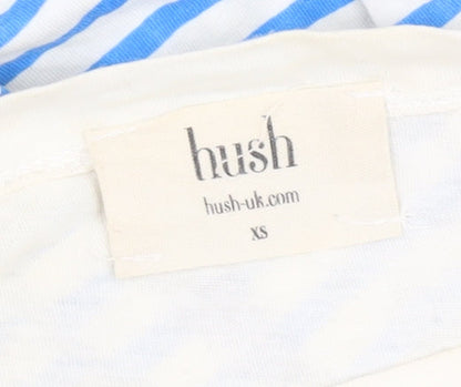 Womens UK Size XS Hush Blue  T-Shirt