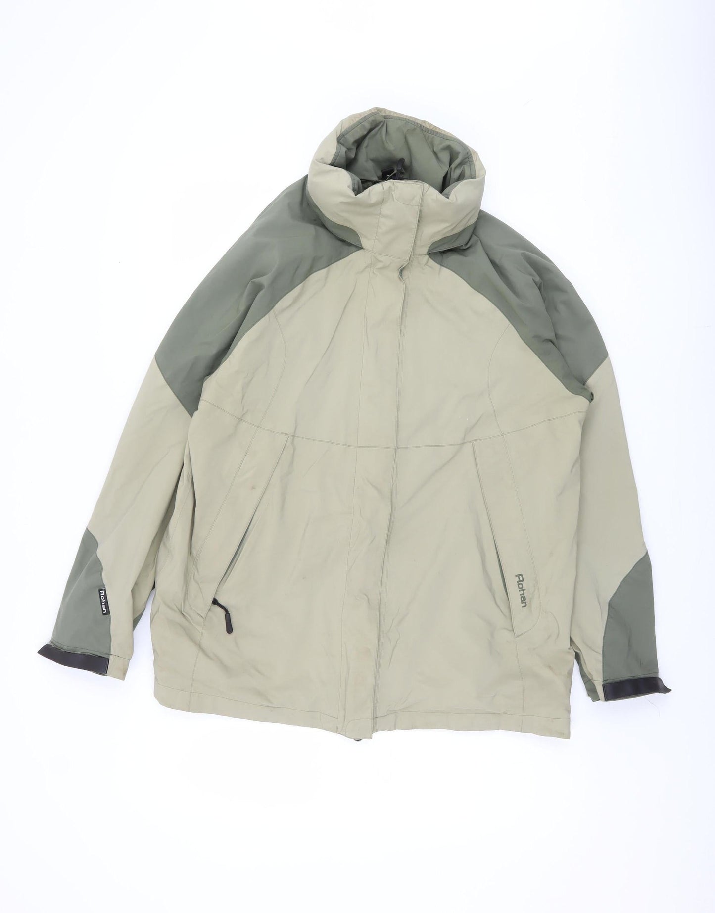 Rohan Women's Green Jacket M, Water Resistant, Hooded