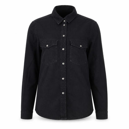 Womens UK Size XS Noisy may Black  Button-Up