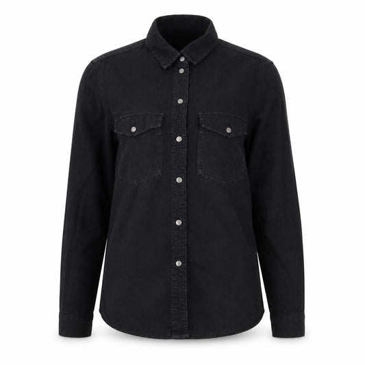 Womens UK Size XS Noisy may Black  Button-Up