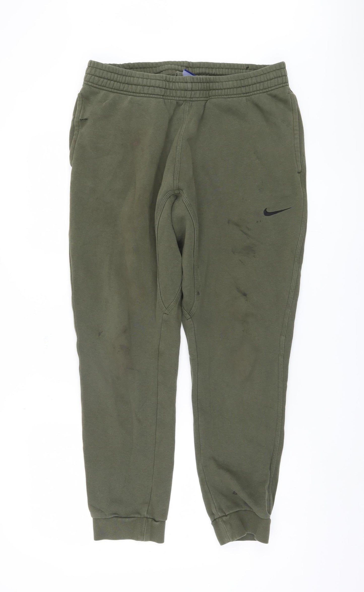 Nike Men's Green Jogger Trousers L - Comfortable Style