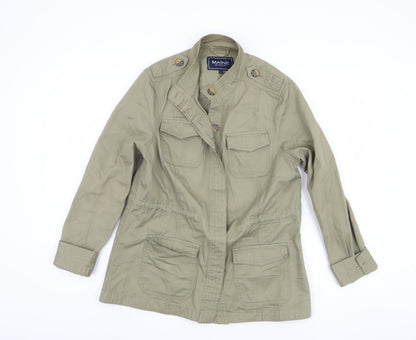 Maine New England Women's Green Military Jacket Size 12