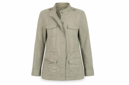 Maine New England Women's Green Military Jacket Size 12