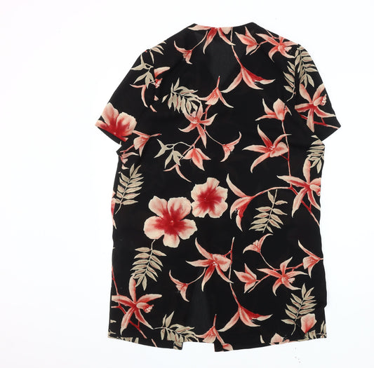 Jacques Vert Women's Black Floral Blouse, Size 12