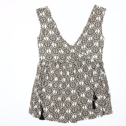 Womens UK Size 12 NEXT Brown Camisole Tank