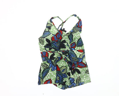 Womens UK Size 12 Warehouse Multicoloured Camisole Blouse