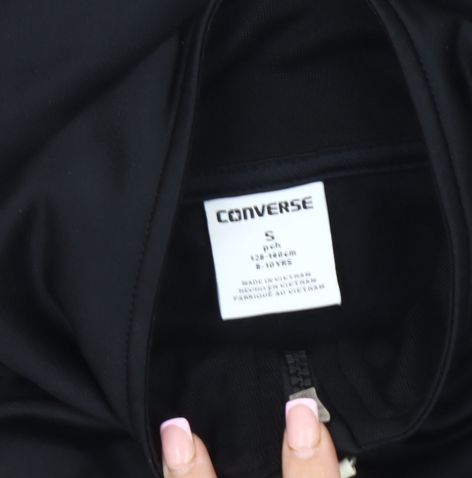 Converse Boys Black Track Jacket 8-10 Years