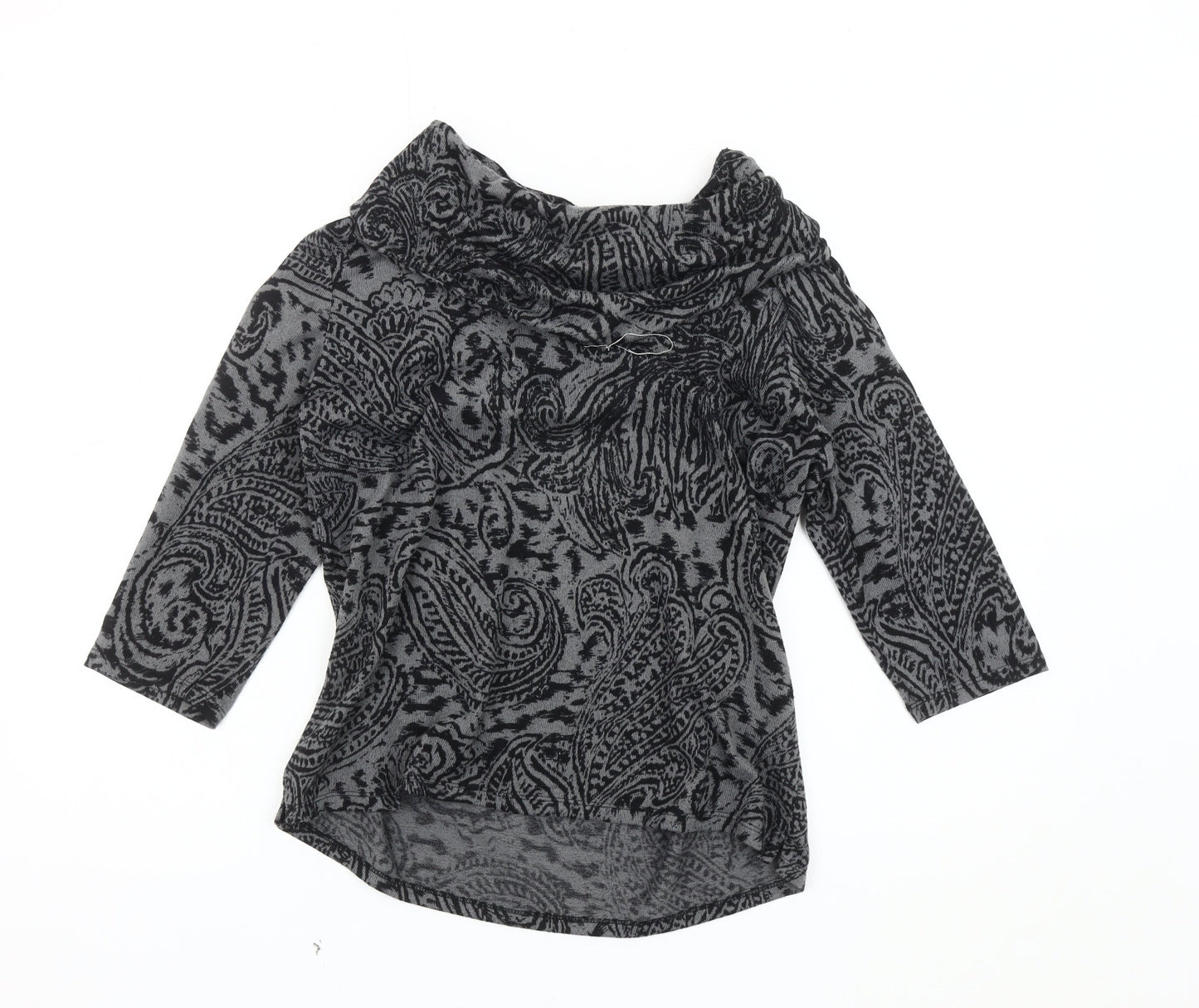 Womens UK Size 10 TIGI Grey Pullover Jumper