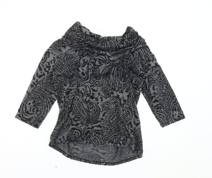 Womens UK Size 10 TIGI Grey Pullover Jumper
