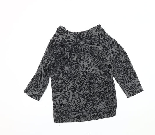 Womens UK Size 10 TIGI Grey Pullover Jumper