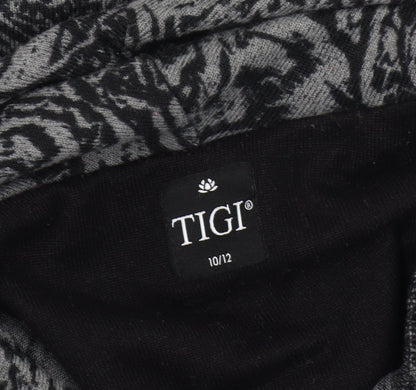 Womens UK Size 10 TIGI Grey Pullover Jumper