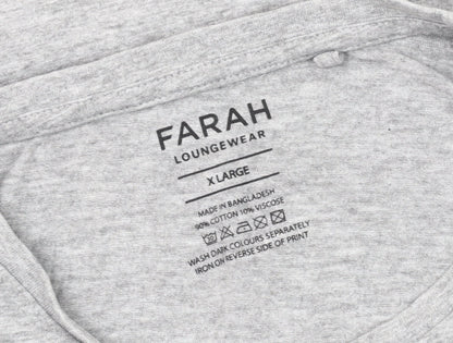 Mens UK Size XL Farah Grey  T-Shirt