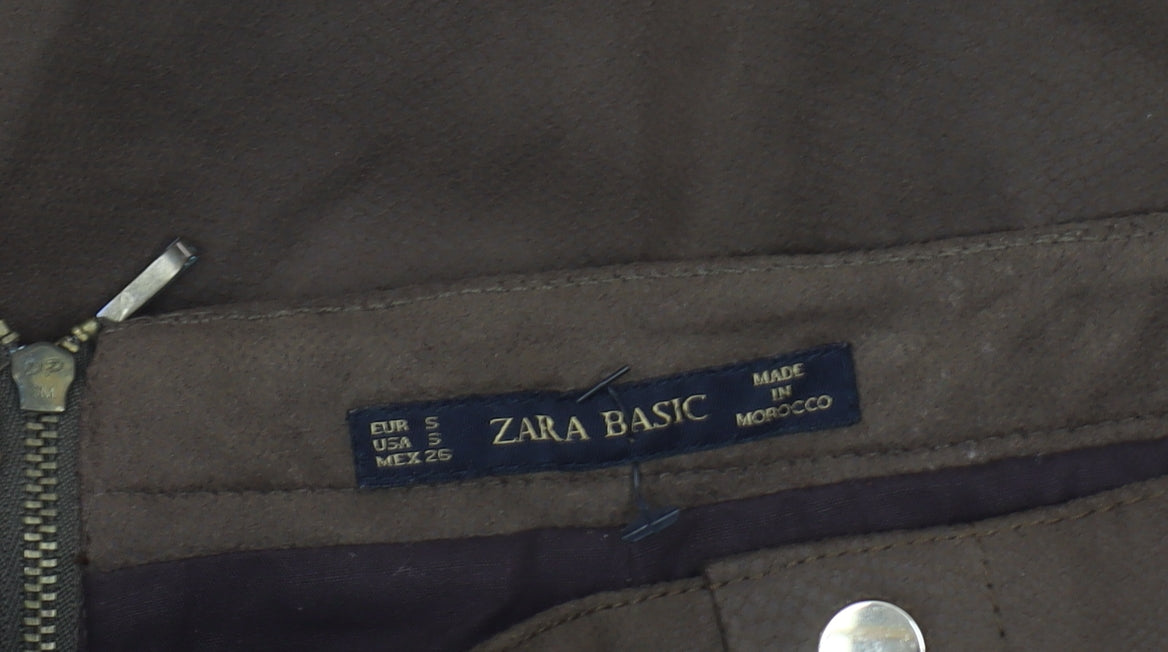 Womens UK Size S Zara Straight & Pencil  Skirt