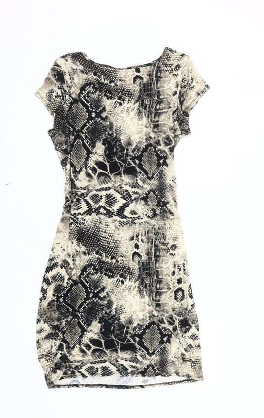 Wallis Women's Multicoloured Shift Dress Size 14