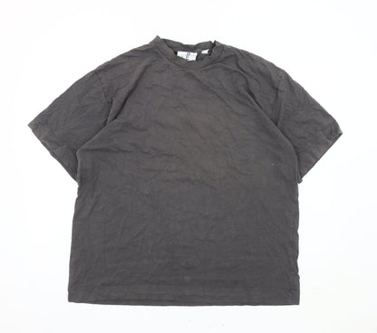 Mens UK Size XL COLLUSION Black  T-Shirt