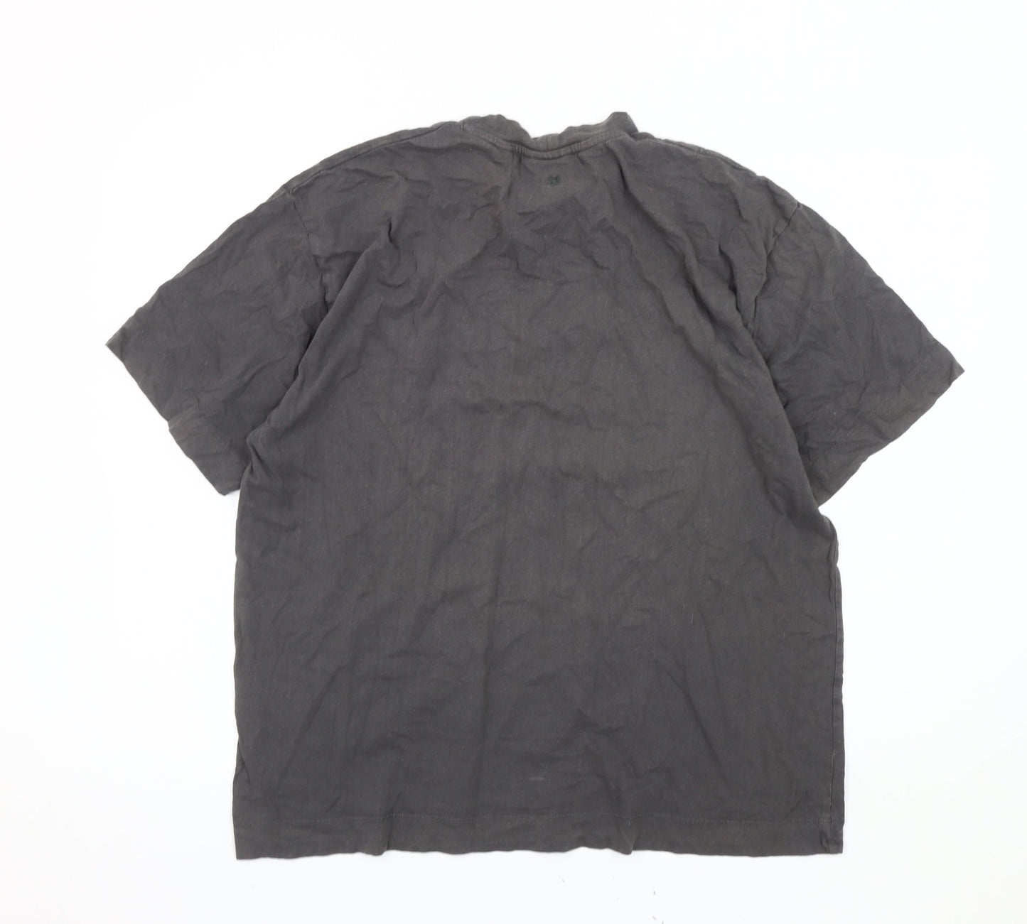Mens UK Size XL COLLUSION Black  T-Shirt