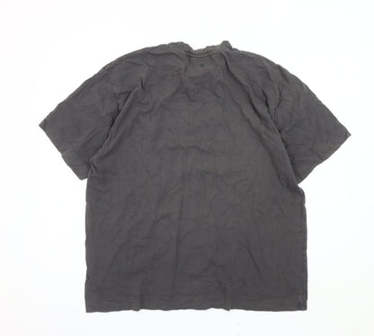 Mens UK Size XL COLLUSION Black  T-Shirt