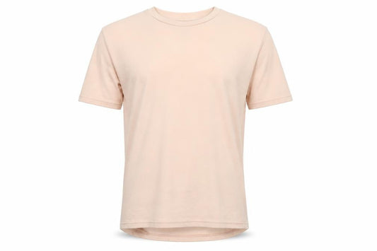 Manière De Voir Men's Beige Crew Neck T-Shirt - Size S