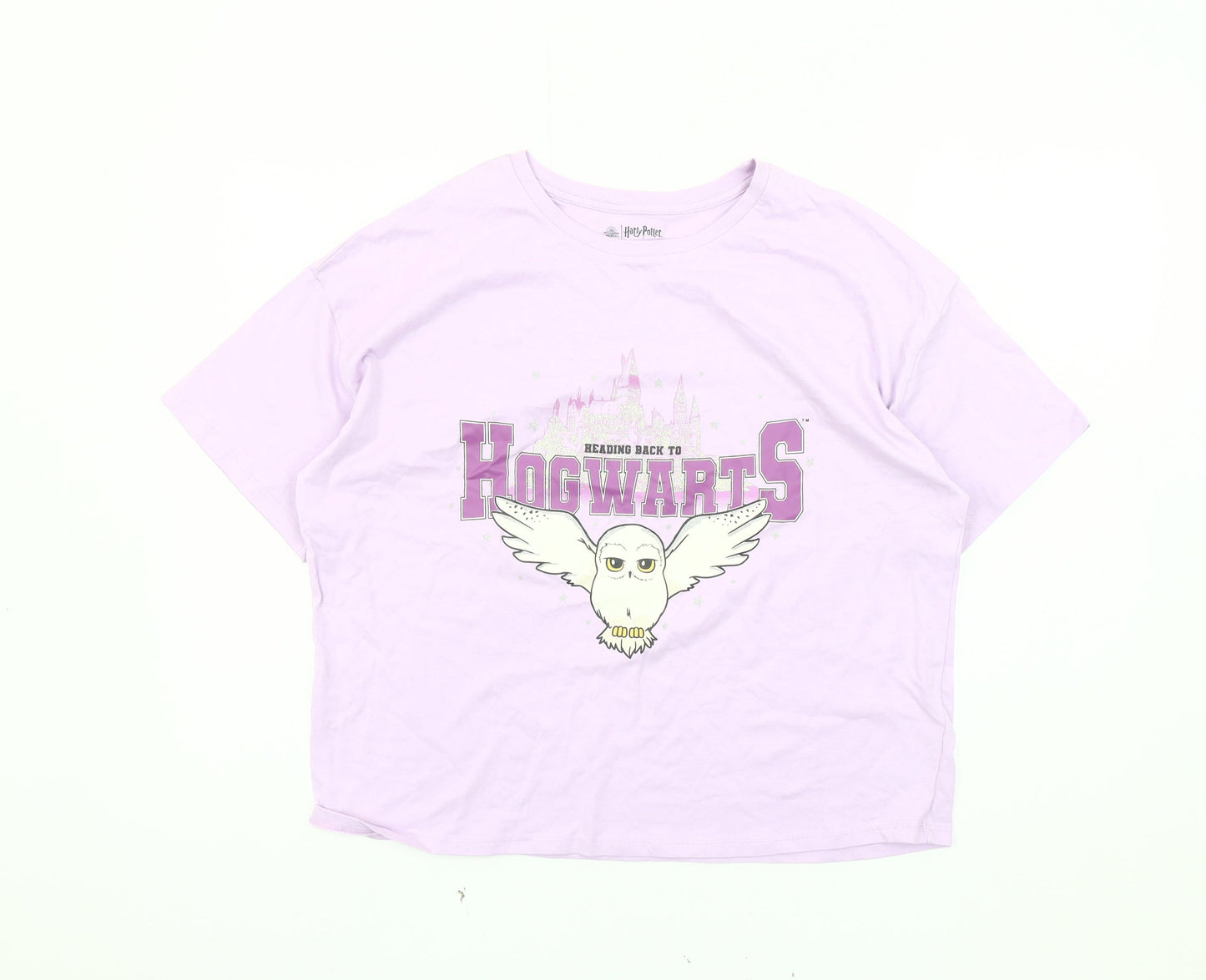 Marks and Spencer Harry Potter Girls Purple T-Shirt, 16 Years