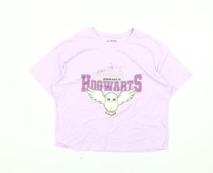 Marks and Spencer Harry Potter Girls Purple T-Shirt, 16 Years