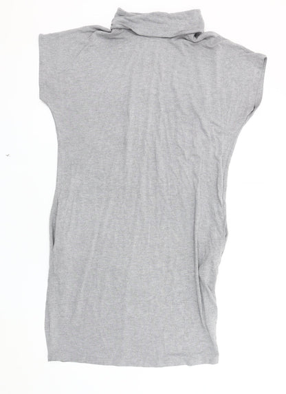 Warehouse Women Grey Jersey Dress Size 10