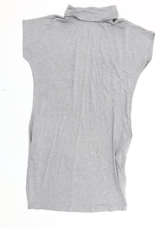 Warehouse Women Grey Jersey Dress Size 10