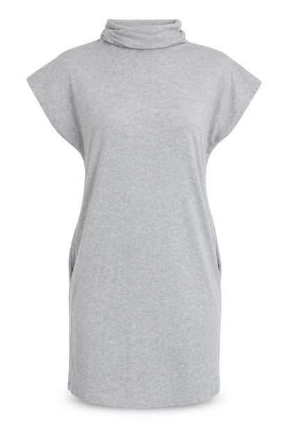 Warehouse Women Grey Jersey Dress Size 10