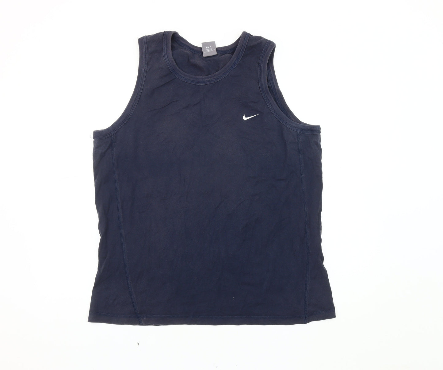 Nike Men's Blue XL Tank for Gym Training