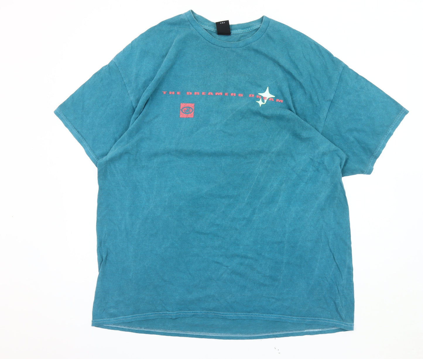 Urban Outfitters Men’s Blue Graphic Print T-Shirt L