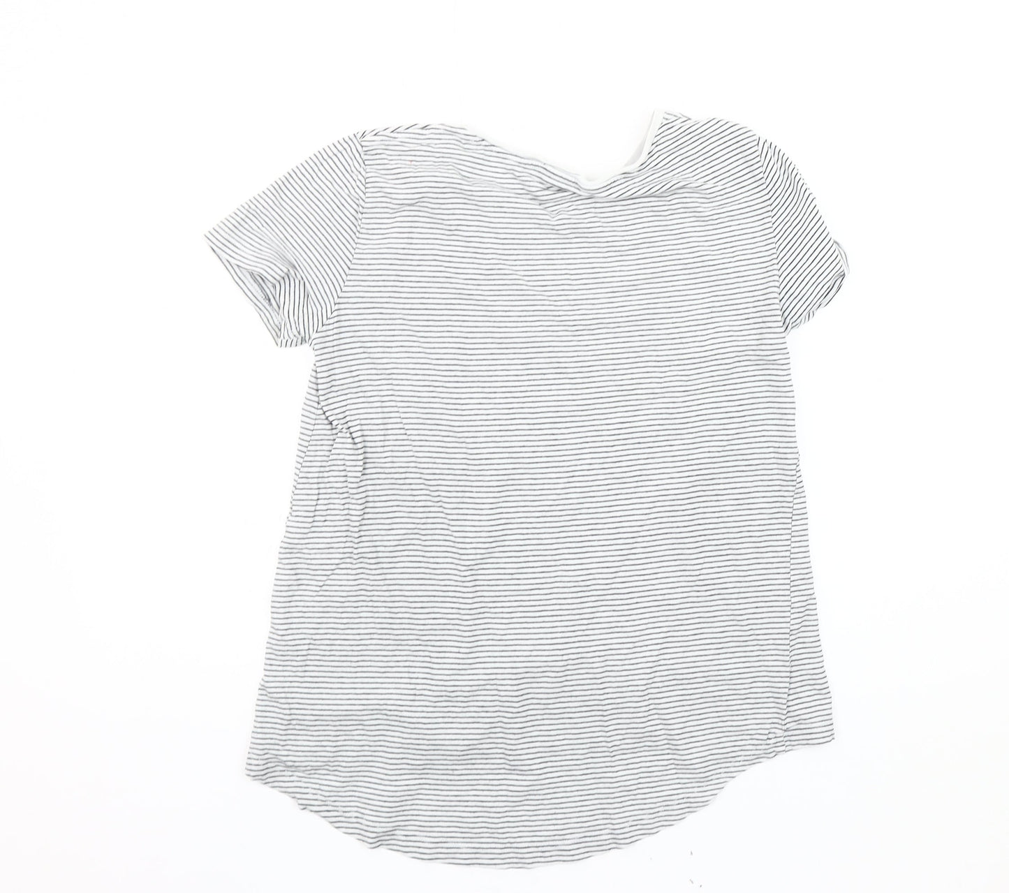 Womens UK Size 6 Zara White  T-Shirt