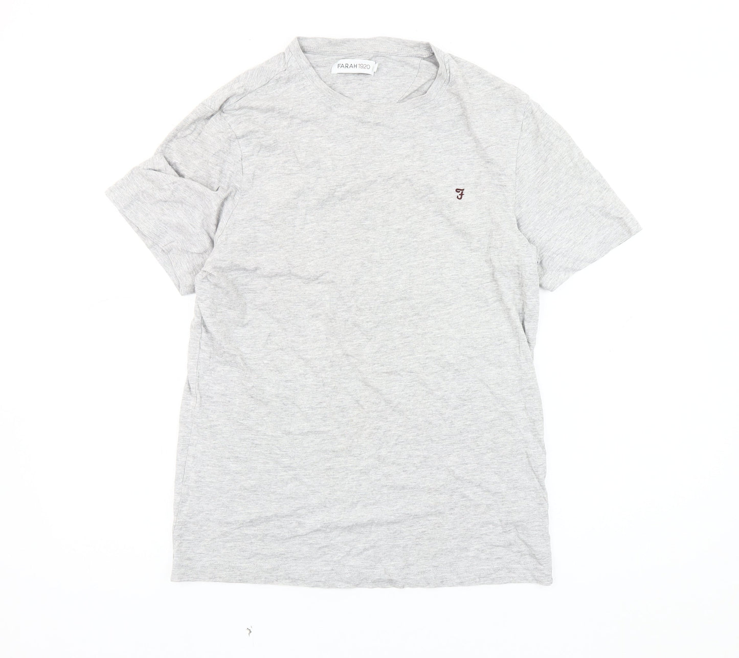 Mens UK Size S Farah Grey  T-Shirt