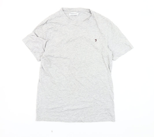 Mens UK Size S Farah Grey  T-Shirt