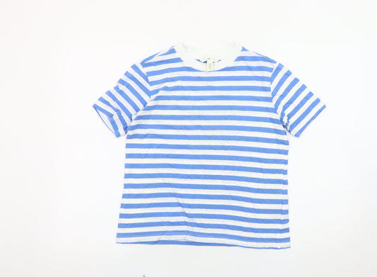Womens UK Size XS H&M Blue  T-Shirt
