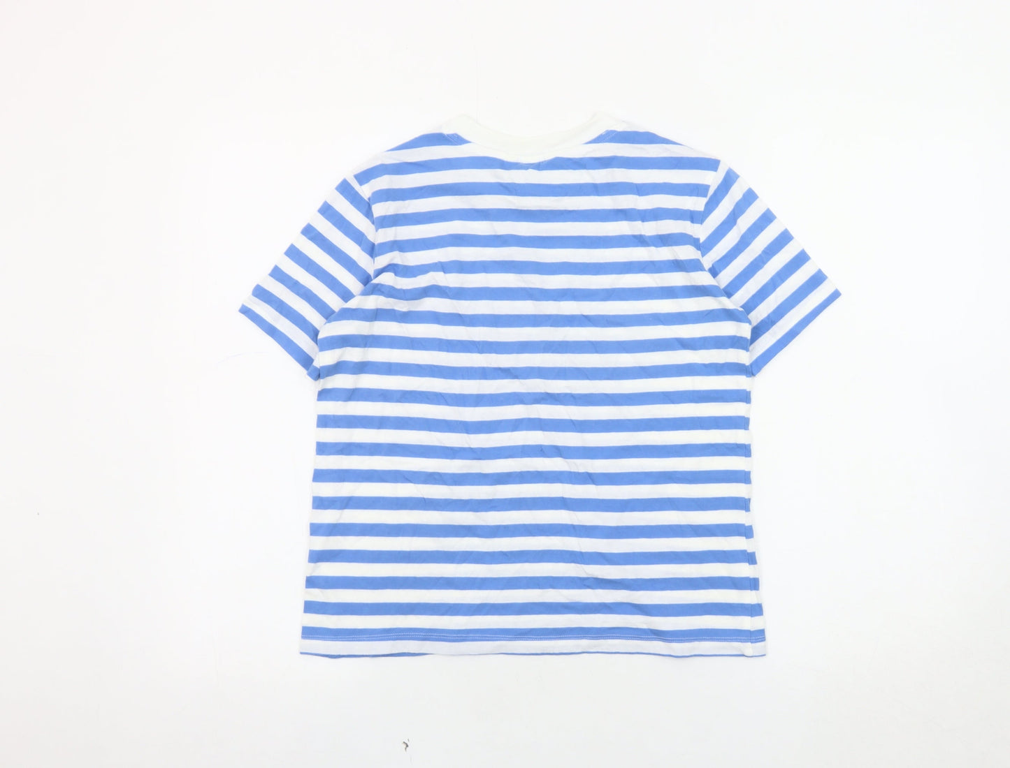 Womens UK Size XS H&M Blue  T-Shirt