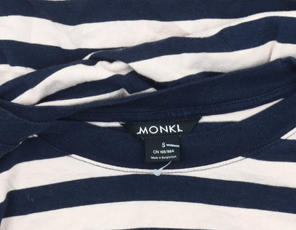 Womens UK Size S Monki Multicoloured Basic T-Shirt