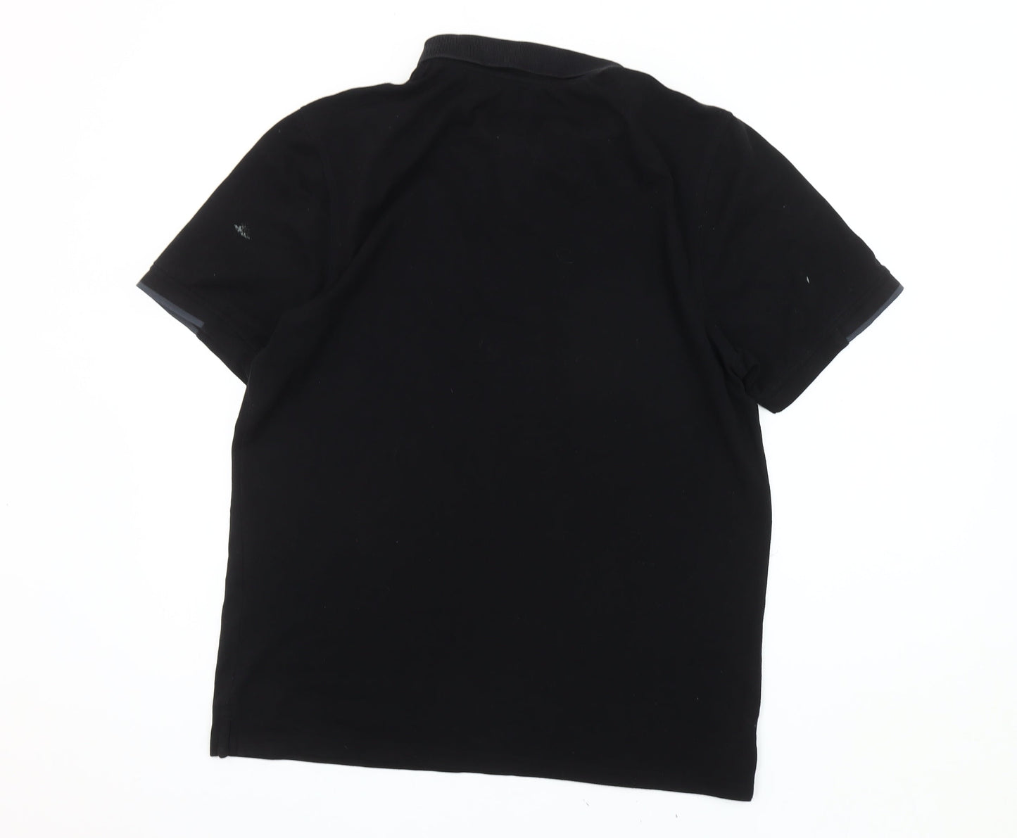 Lyle & Scott Men's Black Polo - Medium, Casual Style