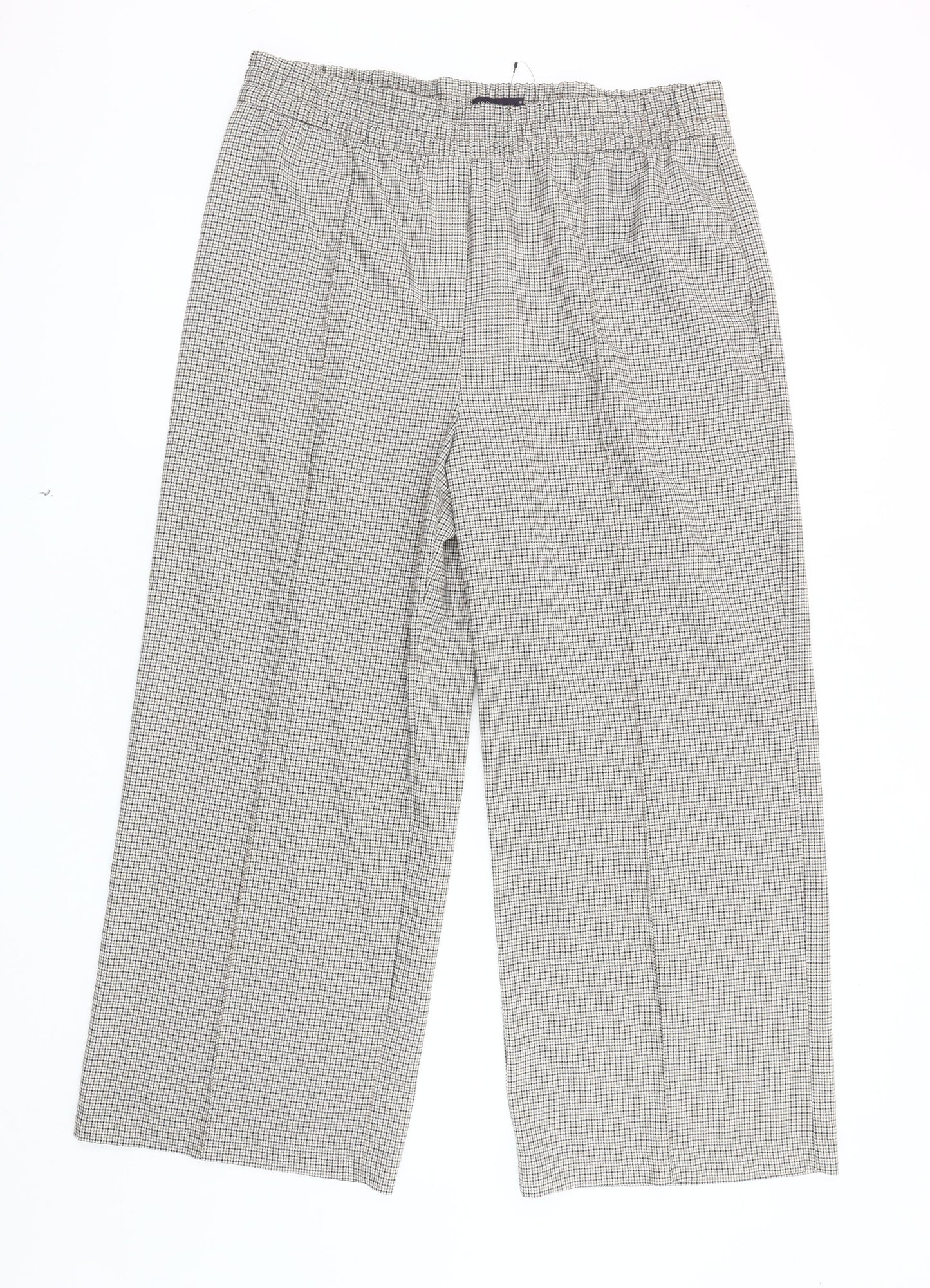 Womens UK Size 16 Marks and Spencer Relaxed Fit CasualBusiness Black Trousers