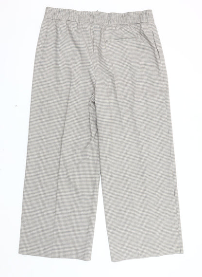 Womens UK Size 16 Marks and Spencer Relaxed Fit CasualBusiness Black Trousers