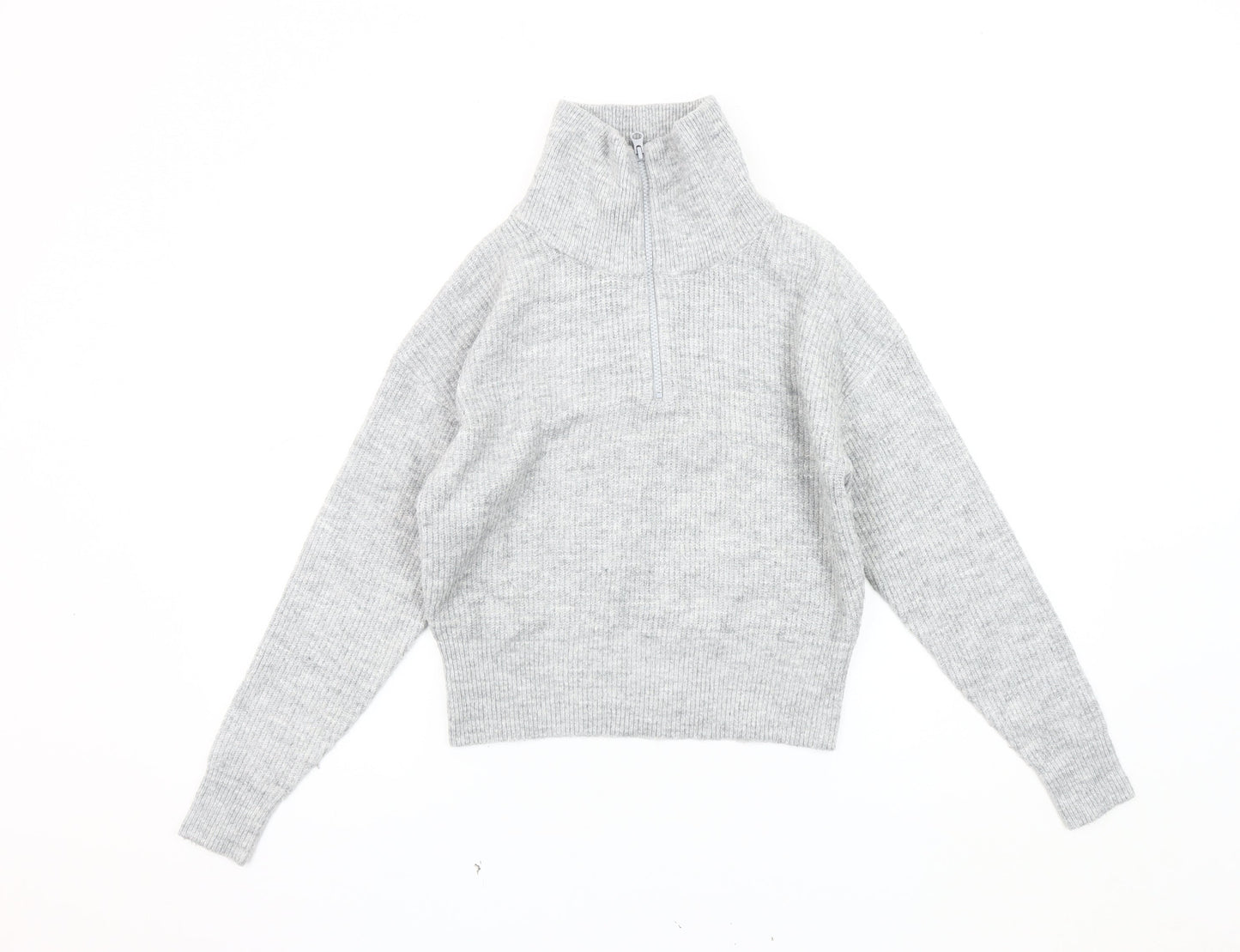 Womens UK Size 8 Jack Wills Grey Pullover Sweatshirt