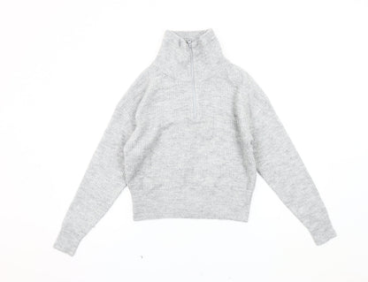 Womens UK Size 8 Jack Wills Grey Pullover Sweatshirt