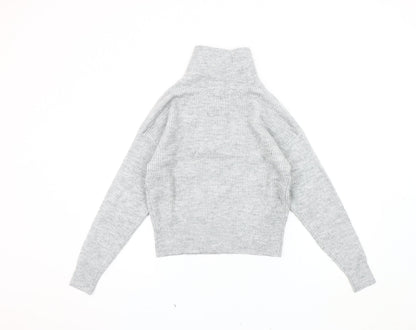 Womens UK Size 8 Jack Wills Grey Pullover Sweatshirt