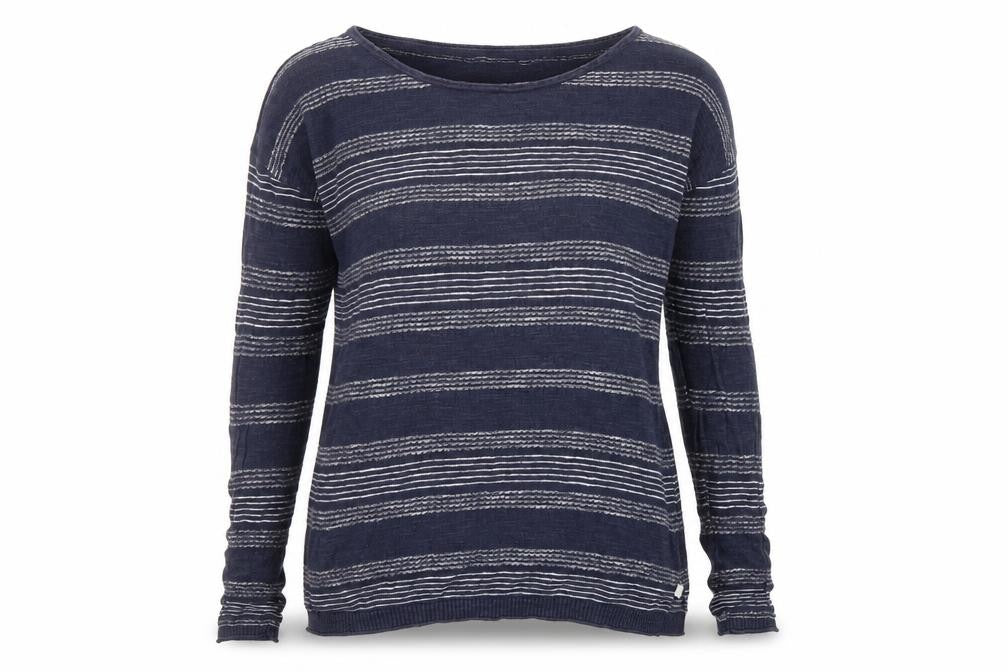 Womens UK Size 8 FatFace Blue Basic T-Shirt