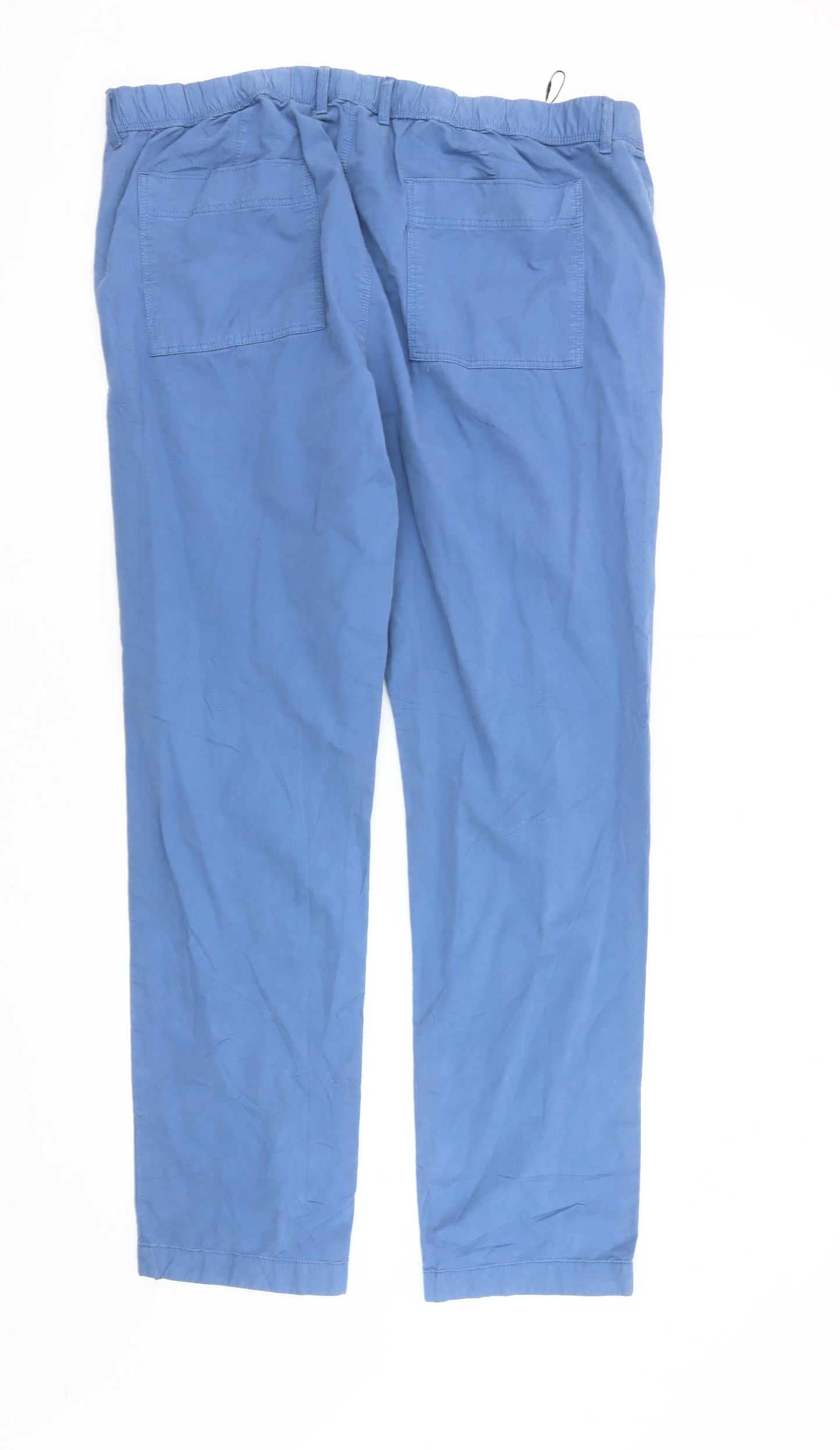 Marks and Spencer Men's Blue Trousers Size L
