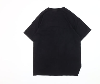 Fortune Men's Black T-Shirt Medium University Logo