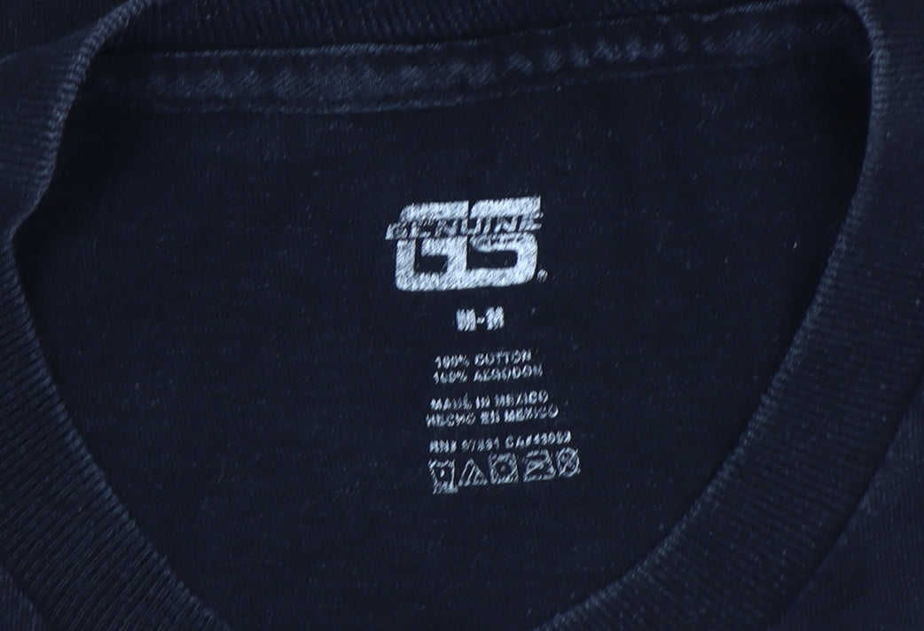 Fortune Men's Black T-Shirt Medium University Logo