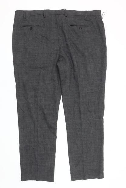 Marks and Spencer Men’s Grey Dress Pants, 44 REG