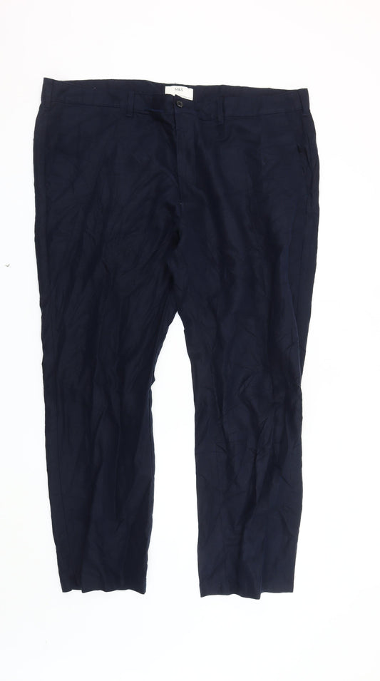 Marks and Spencer Men’s Blue Chino Trousers - 44