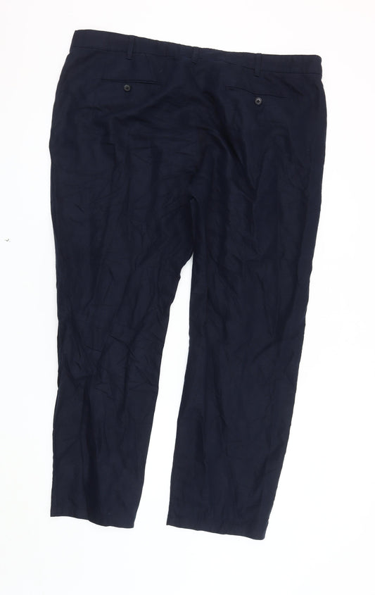 Marks and Spencer Men’s Blue Chino Trousers - 44